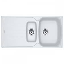 Available in a wide variety of colors and sizes, these sinks are a great addition to any kitchen decor. Franke Antea 1 5 Bowl Polar White Composite Fragranite Kitchen Sink Waste Kitchen From Taps Uk