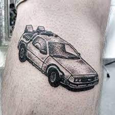 50 Back To The Future Tattoo Designs For Men Sci Fi Ink Ideas Back To The Future Tattoo Tattoo Designs Men Back To The Future