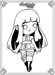 Encuentra el nombre que coincida con el de tus amigos para pintarlo y regalarlo. Dibujo De Hinata Para Imprimir Y Colorear Dibujando Con Vani