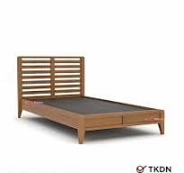 Tempat Tidur Minimalis Anak Single Minimax Kayu Jati 100