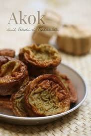 Kuih Akok Resep Makanan Masakan Malaysia Makanan