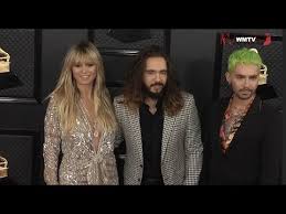 She took to the red carpet dressed as an alien science experiment while her new husband, tom kaulitz. Heidi Klum Tom Kaulitz Bill Kaulitz Arrive At 2020 Grammy Awards Red Carpet Youtube