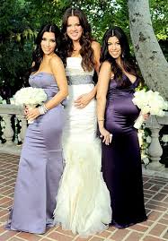 Kim Kardashian Kardashian Wedding Bridesmaid Wedding Dresses