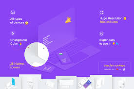 Simple Mockups Bundle Mockup Templates Phone Mockup Mockup