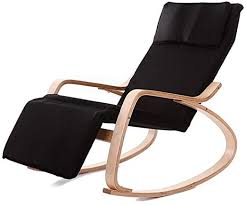 Sofa Modern Indoor And Outdoor Wooden Floor Cloth Rocking Six Color Sofa Bed Lounge Chair Color Blac Rocking Chair Modern Rocking Chair Modern Chaise Lounge