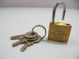 Keyed locks are a bit trickier to open. How To Pick A Padlock With A Paperclip