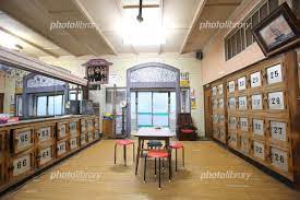 銭湯の脱衣所 写真素材 [ 3372817 ] - フォトライブラリー photolibrary