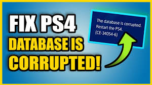 How To Fix Ps4 Database Is Corrupted And Make Your Ps4 Faster 100 Works Youtube