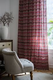 Pull your room together with curtains and blinds that ooze style. Red Geometric Curtain For Living Room Blinds Bedroom Bay Window French Window Kitchen Cotton Linen Finished Curtain With Lac Curtains Aliexpress