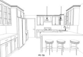 It would be a lot easier to clean and suitable for this simple kitchen design. Simple Kitchen Layout Drawing Novocom Top