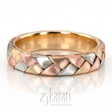 14k Gold Bestseller Tri Tone Hand Woven Wedding Band Hm0003 Mens Wedding Rings Braided Wedding Rings Braided Wedding Band
