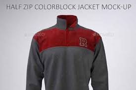 ✓ free for commercial use ✓ high quality images. Half Zip Fleece Track Jacket Mock Up 22735197 Freepsdvn