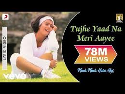 Kuch Kuch Hota Hai Full Movie Hd 1080p Watch Online Tujhe Yaad Na Meri Aayee Lyric Kuch Kuch Hota Hai Shah Rukh Khan Kajol Udit Narayan Youtube In 2020 Kuch Kuch Hota Hai Bollywood Songs Lyrics