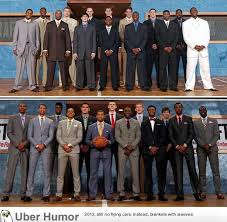 Suit Styles Ten Years Apart Gagthat Suit Fashion Nba Fashion Basketball Players