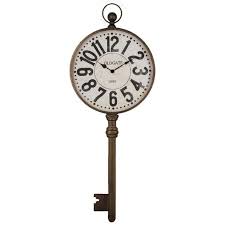 Pendule Clef Vintage H 100 Cm La Foir Fouille Horloge Murale Pendule Horloge Industrielle