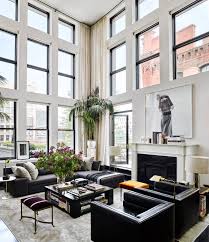 Tour Brian Atwood And Dr Jake Deutsch S Striking Nyc Apartment Apartment Design Living Room Designs Living Room Interior