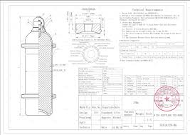 Gb5099 Standard Gas Cylinder Size Chart 219 40l 30bar