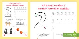 Maybe you would like to learn more about one of these? Writing Number 2 Worksheet Number Formation Twinkl