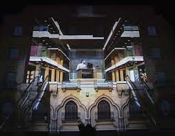 Check Out New Work On My Behance Portfolio Bank Audi Emall Mapping In Beirut Lebanon 2013 Http On Be Net 1hkv0sl Map Projection Mapping Beirut