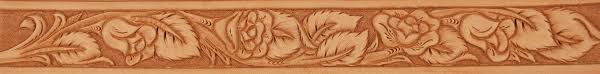 Pdf leather tooling / carving pattern. Lone Tree Leather Works Tooling Patterns For Traditional Hand Carved Leather Belts