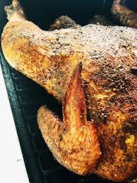 Smoked Jerk Chicken With Caribbean Rum Sauce Cooks Well With Others Recipe Jerk Chicken Caribbean Rum Smoked Food Recipes