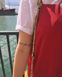 Womentattoosmeaningful Tattoos Inner Elbow Tattoos Word Tattoos On Arm