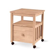 Unfinished Single Drawer Filing Cabinet Storage Office Furniture Design Office Furniture Single Drawer File Cabinet