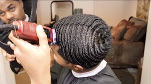How to cut a 360 waver. 360 Waves Big Chop Self Haircut Youtube