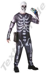 Fortnite's skull trooper outfit and ghost portal back bling explained. Wholesale Fortnite Adult Costume Skull Trooper Battle Royale Sku Clr Textiel Trade