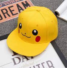 Harajuku Pikachu Pokemon Cap Dad Hats Baseball Caps Pikachu Hat Pokemon Cap