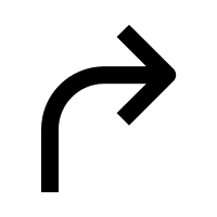 Right Turn Arrow Icons - Free SVG & PNG Right Turn Arrow Images - Noun  Project