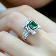 Gorgeous Jewelry 14k Yellow Gold Plated Emerald Ring Women Wedding Bridal Sz6 10 Emerald Wedding Rings White Sapphire Jewelry Silver Emerald Ring