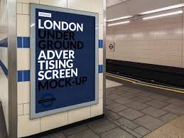 Promote your designs like big business with just a few clicks! Metro Underground Mrt Advertising Mockup Free Download