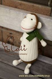 This Little Monkey May Have Been The Softest Toy I Have Ever Touched I Found Mali Dolls At The Rose St Artists Market In Fitzroy With Images Sock Doll Soft Toy