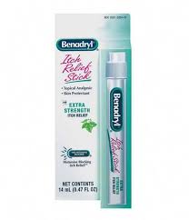 Benadryl Extra Strength Itch Relief Stick Is A Topical Anti Itch Solution In A Unique And Extremely Easy To Apply Stic Firefighter Paramedic Emt Itch