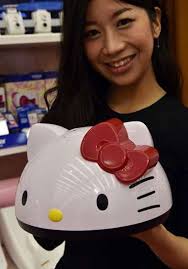 Jaber Imut Dengan Kloset Bermotif Hello Kitty