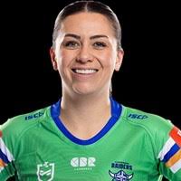 Official Telstra Women's Premiership profile of Madison Bartlett for  Canberra Raiders Women