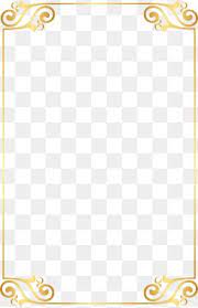 Gold Lace Gold Border Design Gold Clipart Ribbon Png