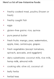 Low Histamine Foods Low Histamine Foods Histamine Foods Low Histamine Diet