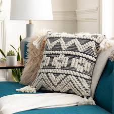 Ridgely brode rounds up 10 textured throw pillows for her love seat in her bedroom and wonders which one she should get on her blog, ridgely's radar. The Curated Nomad Taber Boho Tassels Wool 22 Inch Throw Pillow Cover Sale