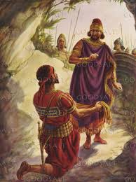 Saul ja Daavid luolassa