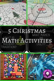 5 Christmas Ideas Perfect For The Middle School Math Classroom The Week Before Winter Break T Holiday Math Activities Christmas Math Activities Christmas Math