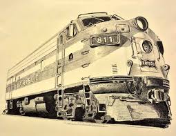 Pin By Baptisw On Art Train Posters Railroad Art Train Art
