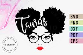 The output files will be listed in the conversion results section. Taurus Afro Woman Svg Png Dxf Eps Pdf Files 380686 Svgs Design Bundles