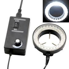 Hoge Kwaliteit Verstelbare 6500lm 60 Led Ring Light Illuminator Lamp Voor Industrie Stereo Zoom Microscoop Vergrootglas Eu Us Uk Au Plug Led Ring Light Led Ring Ring Lamp