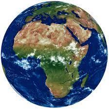 Africa Earth Satellite Map Africa Map Africa Relief Map
