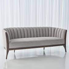 Global Views Channel Back Sofa Living Room Sofa Design Modern Sofa Designs Wooden Sofa Designs