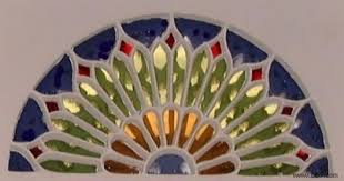 القمريات اليمنية cafe design stained glass home decor