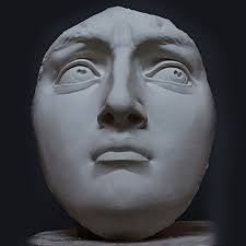Michelangelo's David's Plaster Head