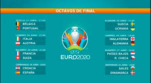 Mientras tanto, en europa, wembley se alista para. Asi Quedo El Cuadro De Octavos De Final De La Eurocopa La Semana Del Sur